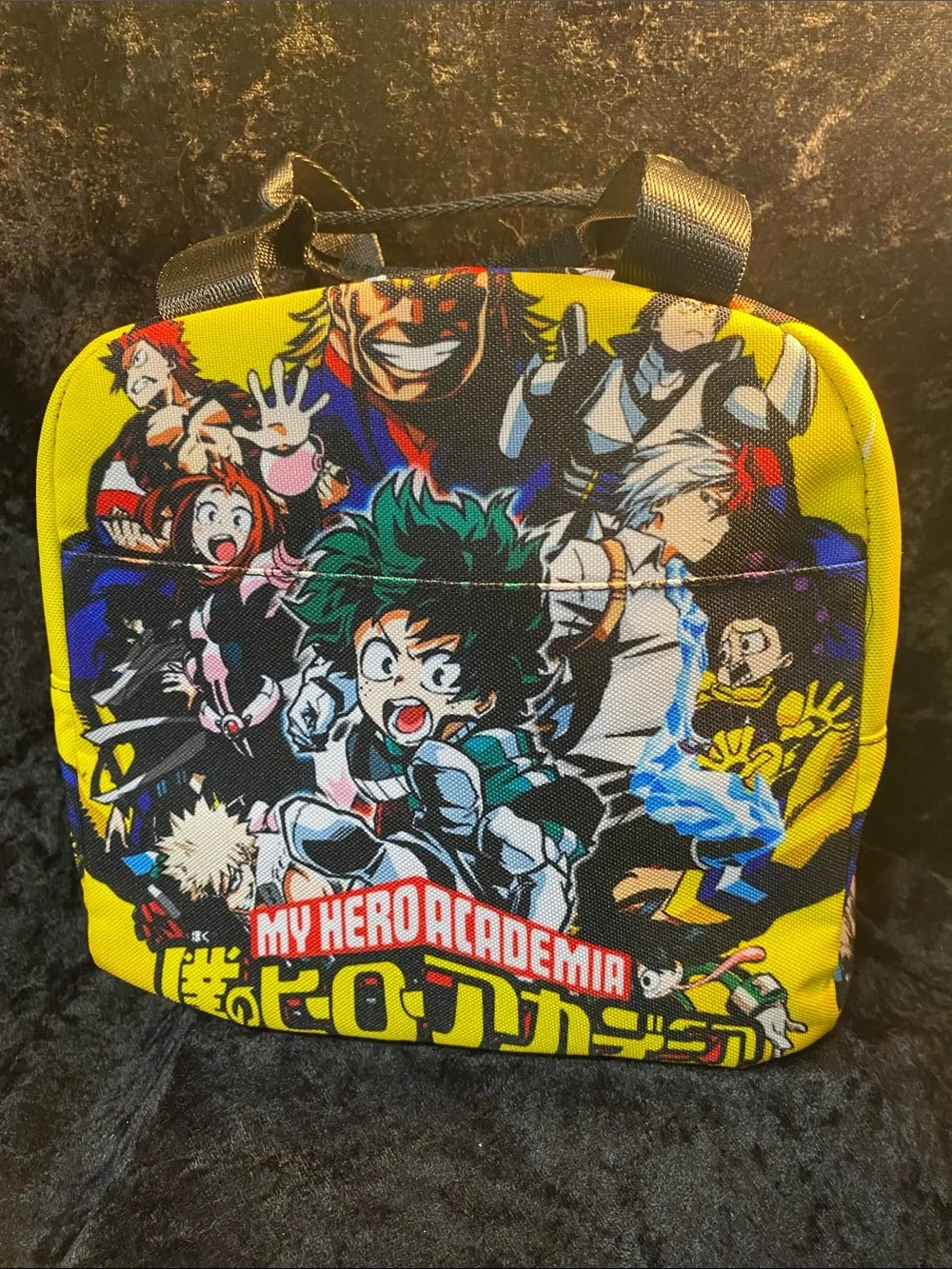 My Hero Academia Kids Yellow Character Lunch Bag